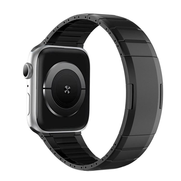 สายสแตนเลสสตีลสองโทนโค้งพร้อมหัวปลดล็อกด้านข้าง สำหรับ Apple Watch 49mm / 46mm / 45mm / 44mm, สำหรับ Apple Watch 42mm / 41mm / 40mm / 38mm