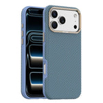 เคสโทรศัพท์แม่เหล็กกันกระแทกลายคาร์บอนไฟเบอร์เคฟลาร์ Mocome สำหรับ iPhone 17 Pro Max