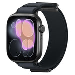 สายรัดนาฬิกาไนลอนหัวแม่เหล็กแบบข้อพับคู่ สำหรับ Apple Watch 49mm / 46mm / 45mm / 44mm, สำหรับ Apple Watch 42mm / 41mm / 40mm / 38mm