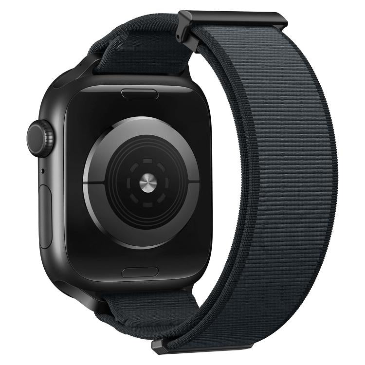 สายรัดนาฬิกาไนลอนหัวแม่เหล็กแบบข้อพับคู่ สำหรับ Apple Watch 49mm / 46mm / 45mm / 44mm, สำหรับ Apple Watch 42mm / 41mm / 40mm / 38mm