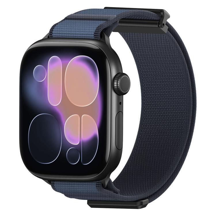 สายรัดนาฬิกาไนลอนหัวแม่เหล็กแบบข้อพับคู่ สำหรับ Apple Watch 49mm / 46mm / 45mm / 44mm, สำหรับ Apple Watch 42mm / 41mm / 40mm / 38mm