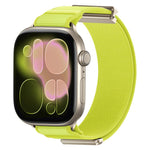 สายรัดนาฬิกาไนลอนหัวแม่เหล็กแบบข้อพับคู่ สำหรับ Apple Watch 49mm / 46mm / 45mm / 44mm, สำหรับ Apple Watch 42mm / 41mm / 40mm / 38mm