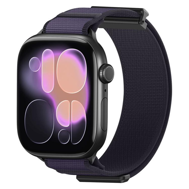 สายรัดนาฬิกาไนลอนหัวแม่เหล็กแบบข้อพับคู่ สำหรับ Apple Watch 49mm / 46mm / 45mm / 44mm, สำหรับ Apple Watch 42mm / 41mm / 40mm / 38mm