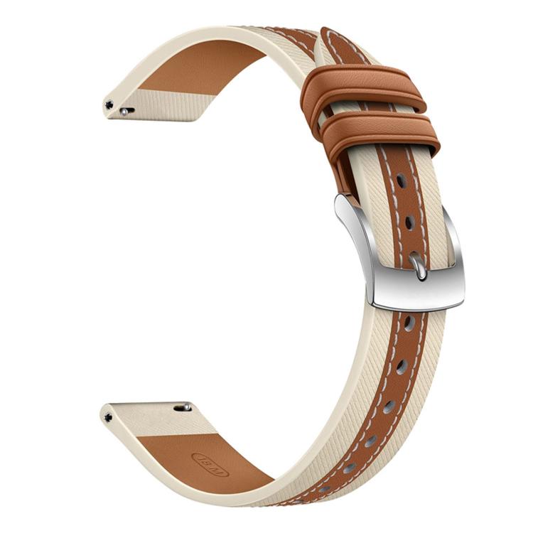 สายรัดนาฬิกาหนังแท้เย็บผสม สำหรับ Apple Watch 46mm / 49mm / 45mm / 44mm, สำหรับ Apple Watch 42mm / 41mm / 40mm / 38mm