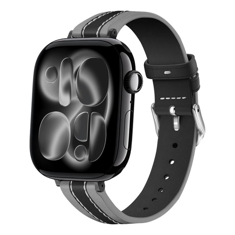สายรัดนาฬิกาหนังแท้เย็บผสม สำหรับ Apple Watch 46mm / 49mm / 45mm / 44mm, สำหรับ Apple Watch 42mm / 41mm / 40mm / 38mm