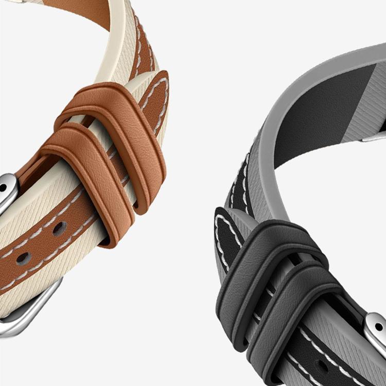 สายรัดนาฬิกาหนังแท้เย็บผสม สำหรับ Apple Watch 46mm / 49mm / 45mm / 44mm, สำหรับ Apple Watch 42mm / 41mm / 40mm / 38mm