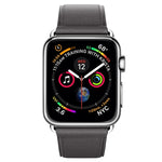 สายหนังแบบปุ่มคลาสสิก สำหรับ Apple Watch Series 3 & 2 & 1 42 มม.