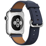สายหนังแบบปุ่มคลาสสิก สำหรับ Apple Watch Series 3 & 2 & 1 42 มม.