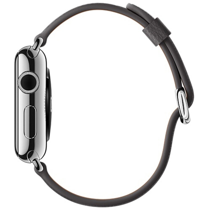 สายหนังแบบปุ่มคลาสสิก สำหรับ Apple Watch Series 3 & 2 & 1 42 มม.