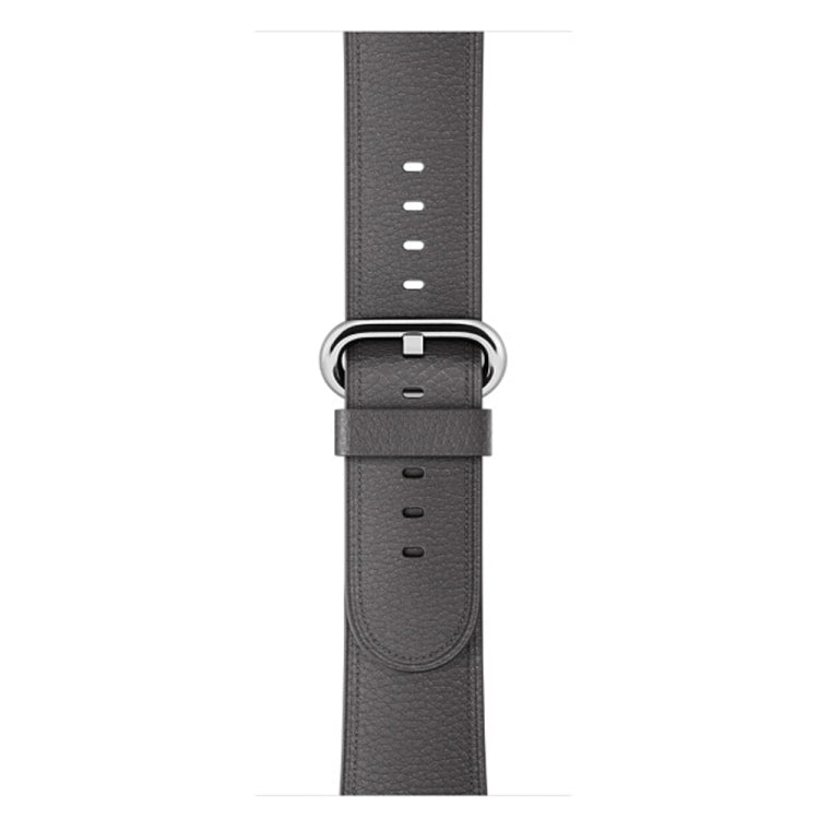 สายหนังแบบปุ่มคลาสสิก สำหรับ Apple Watch Series 3 & 2 & 1 42 มม.