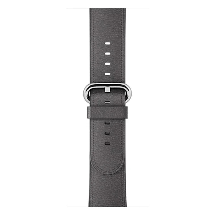 สายหนังแบบปุ่มคลาสสิก สำหรับ Apple Watch Series 3 & 2 & 1 42 มม.
