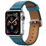 สายหนังแบบปุ่มคลาสสิก สำหรับ Apple Watch Series 3 & 2 & 1 42 มม.
