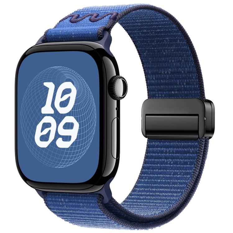 สายรัดนาฬิกาไนลอนแบบห่วงล็อคแม่เหล็ก สำหรับ Apple Watch 46mm / 49mm / 45mm / 44mm, สำหรับ Apple Watch 42mm / 41mm / 40mm / 38mm