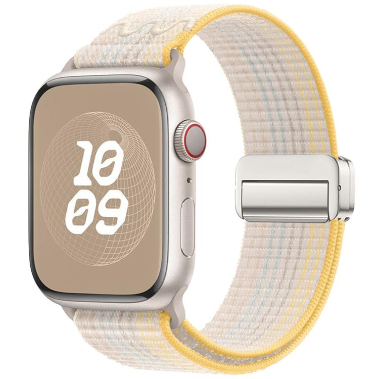 สายรัดนาฬิกาไนลอนแบบห่วงล็อคแม่เหล็ก สำหรับ Apple Watch 46mm / 49mm / 45mm / 44mm, สำหรับ Apple Watch 42mm / 41mm / 40mm / 38mm