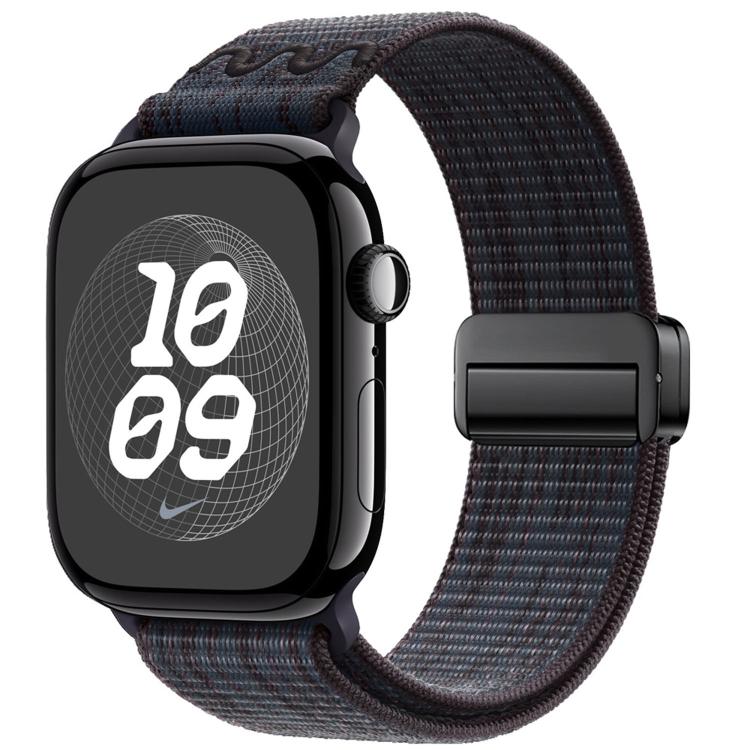 สายรัดนาฬิกาไนลอนแบบห่วงล็อคแม่เหล็ก สำหรับ Apple Watch 46mm / 49mm / 45mm / 44mm, สำหรับ Apple Watch 42mm / 41mm / 40mm / 38mm