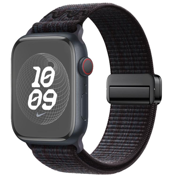 สายรัดนาฬิกาไนลอนแบบห่วงล็อคแม่เหล็ก สำหรับ Apple Watch 46mm / 49mm / 45mm / 44mm, สำหรับ Apple Watch 42mm / 41mm / 40mm / 38mm