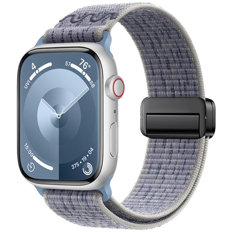 สายรัดนาฬิกาไนลอนแบบห่วงล็อคแม่เหล็ก สำหรับ Apple Watch 46mm / 49mm / 45mm / 44mm, สำหรับ Apple Watch 42mm / 41mm / 40mm / 38mm