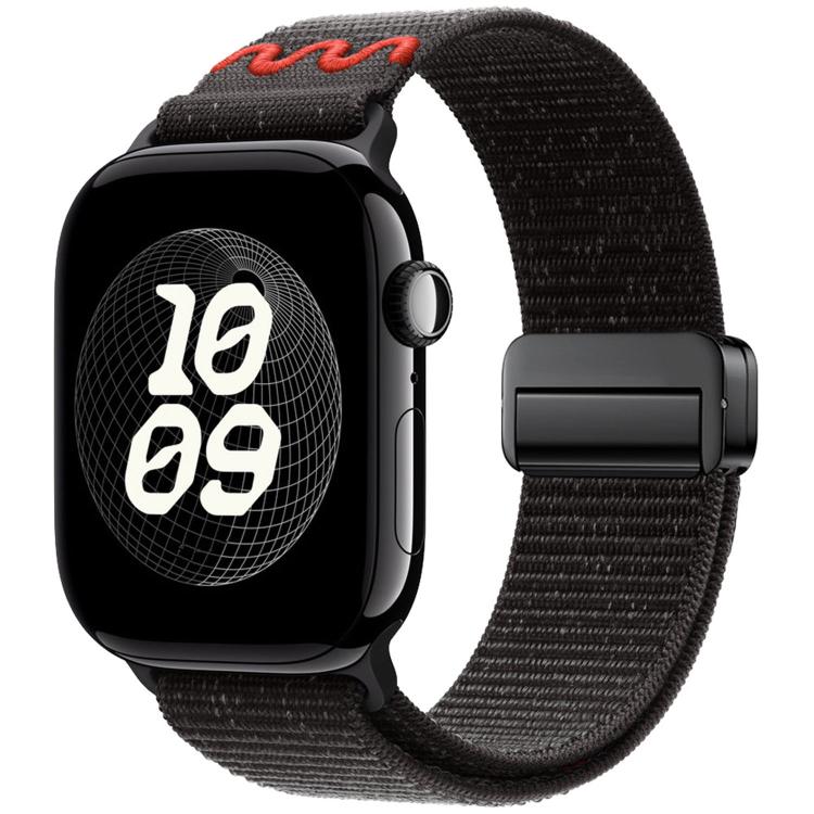 สายรัดนาฬิกาไนลอนแบบห่วงล็อคแม่เหล็ก สำหรับ Apple Watch 46mm / 49mm / 45mm / 44mm, สำหรับ Apple Watch 42mm / 41mm / 40mm / 38mm
