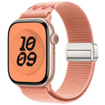 สายรัดนาฬิกาไนลอนแบบห่วงล็อคแม่เหล็ก สำหรับ Apple Watch 46mm / 49mm / 45mm / 44mm, สำหรับ Apple Watch 42mm / 41mm / 40mm / 38mm