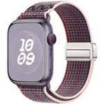 สายรัดนาฬิกาไนลอนแบบห่วงล็อคแม่เหล็ก สำหรับ Apple Watch 46mm / 49mm / 45mm / 44mm, สำหรับ Apple Watch 42mm / 41mm / 40mm / 38mm