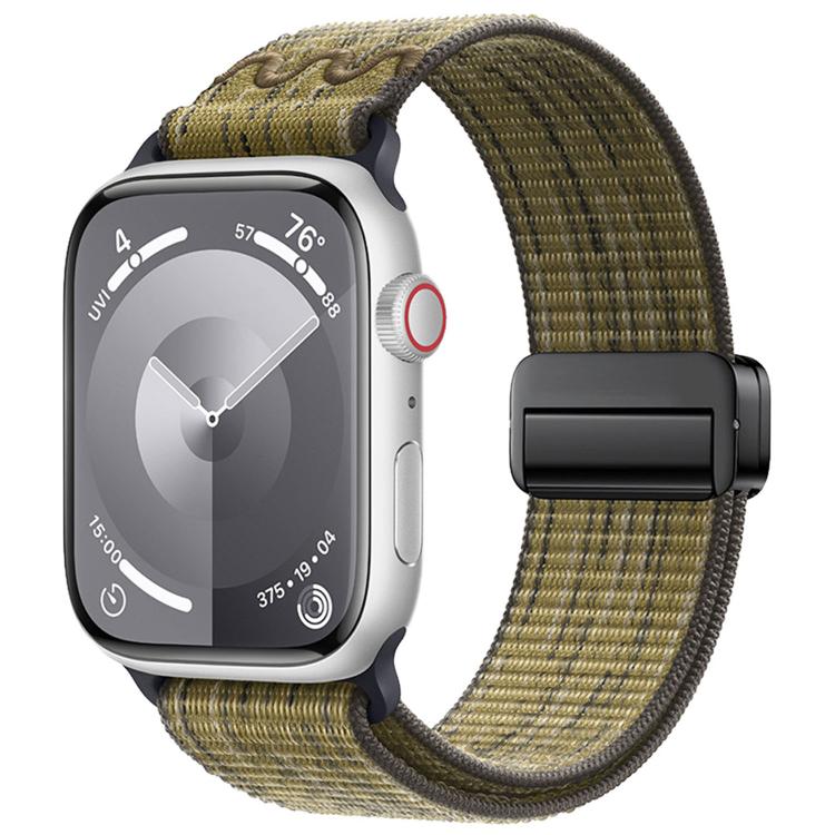 สายรัดนาฬิกาไนลอนแบบห่วงล็อคแม่เหล็ก สำหรับ Apple Watch 46mm / 49mm / 45mm / 44mm, สำหรับ Apple Watch 42mm / 41mm / 40mm / 38mm