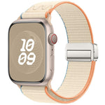 สายรัดนาฬิกาไนลอนแบบห่วงล็อคแม่เหล็ก สำหรับ Apple Watch 46mm / 49mm / 45mm / 44mm, สำหรับ Apple Watch 42mm / 41mm / 40mm / 38mm
