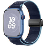 สายรัดนาฬิกาไนลอนแบบห่วงล็อคแม่เหล็ก สำหรับ Apple Watch 46mm / 49mm / 45mm / 44mm, สำหรับ Apple Watch 42mm / 41mm / 40mm / 38mm
