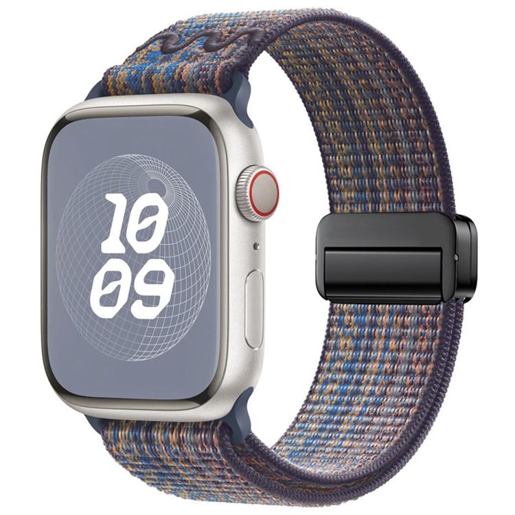 สายรัดนาฬิกาไนลอนแบบห่วงล็อคแม่เหล็ก สำหรับ Apple Watch 46mm / 49mm / 45mm / 44mm, สำหรับ Apple Watch 42mm / 41mm / 40mm / 38mm