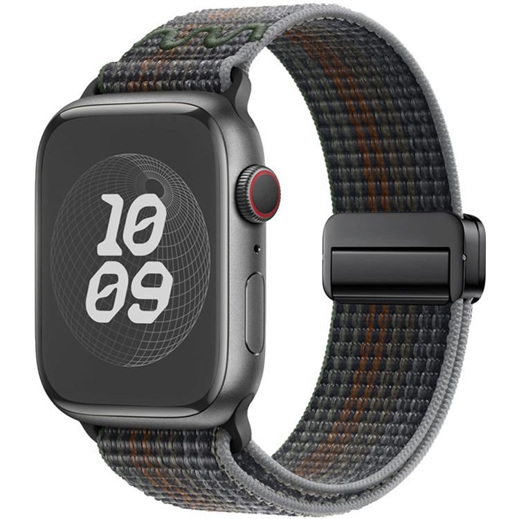 สายรัดนาฬิกาไนลอนแบบห่วงล็อคแม่เหล็ก สำหรับ Apple Watch 46mm / 49mm / 45mm / 44mm, สำหรับ Apple Watch 42mm / 41mm / 40mm / 38mm