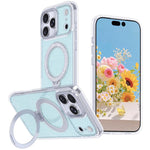 เคสโทรศัพท์แม่เหล็กพร้อมที่ยึดกลิตเตอร์ดาว สำหรับ iPhone 17 Pro Max, สำหรับ iPhone 17 Pro, สำหรับ iPhone 17