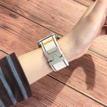 สายรัดนาฬิกาไนลอนทอพร้อมห่วงล็อคร่มสะท้อนแสง สำหรับ Apple Watch 49mm / 46mm / 45mm / 44mm, สำหรับ Apple Watch 42mm / 41mm / 40mm / 38mm