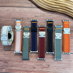 สายรัดนาฬิกาไนลอนทอพร้อมห่วงล็อคร่มสะท้อนแสง สำหรับ Apple Watch 49mm / 46mm / 45mm / 44mm, สำหรับ Apple Watch 42mm / 41mm / 40mm / 38mm