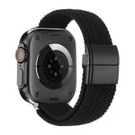 สายรัดนาฬิกาไนลอนทอพร้อมตัวล็อคแม่เหล็กแบบหัวเข็มขัดโลหะ สำหรับ Apple Watch 49mm / 46mm / 45mm / 44mm, สำหรับ Apple Watch 42mm / 41mm / 40mm / 38mm