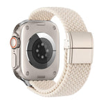 สายรัดนาฬิกาไนลอนทอพร้อมตัวล็อคแม่เหล็กแบบหัวเข็มขัดโลหะ สำหรับ Apple Watch 49mm / 46mm / 45mm / 44mm, สำหรับ Apple Watch 42mm / 41mm / 40mm / 38mm