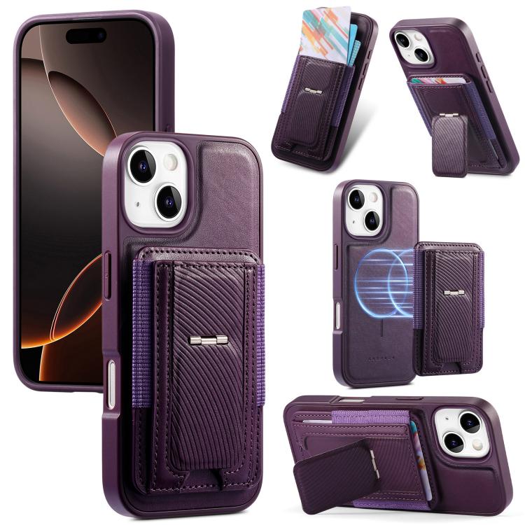 เคส CaseNeo Fold Holder กระเป๋าใส่บัตรยืดหยุ่นย้อนยุค พร้อมแม่เหล็กด้านหลัง สำหรับ iPhone 15, สำหรับ iPhone 14 / 13, สำหรับ iPhone 14 Pro, สำหรับ iPhone 14 Pro Max, สำหรับ iPhone 13 Pro Max, สำหรับ iPhone 13 Pro