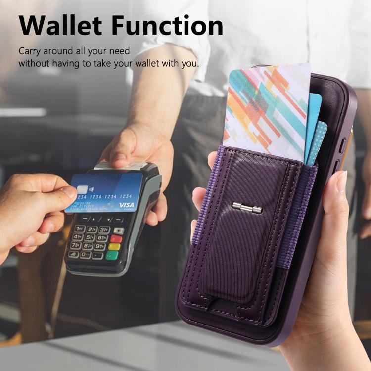 เคส CaseNeo Fold Holder กระเป๋าใส่บัตรยืดหยุ่นย้อนยุค พร้อมแม่เหล็กด้านหลัง สำหรับ iPhone 15, สำหรับ iPhone 14 / 13, สำหรับ iPhone 14 Pro, สำหรับ iPhone 14 Pro Max, สำหรับ iPhone 13 Pro Max, สำหรับ iPhone 13 Pro