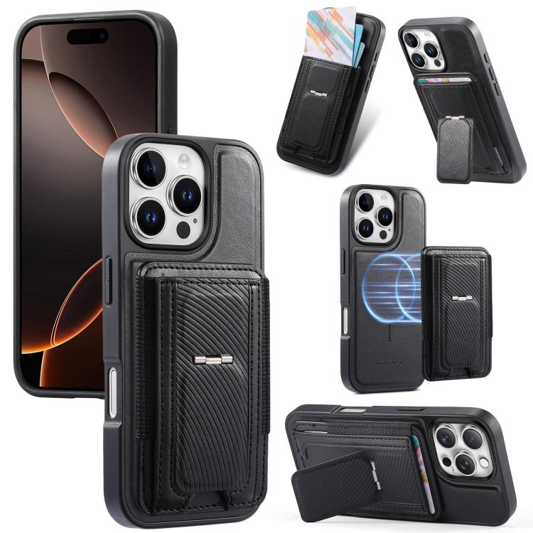 เคส CaseNeo Fold Holder กระเป๋าใส่บัตรยืดหยุ่นย้อนยุค พร้อมแม่เหล็กด้านหลัง สำหรับ iPhone 15, สำหรับ iPhone 14 / 13, สำหรับ iPhone 14 Pro, สำหรับ iPhone 14 Pro Max, สำหรับ iPhone 13 Pro Max, สำหรับ iPhone 13 Pro