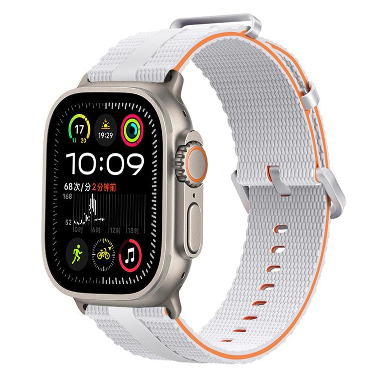 สายรัดนาฬิกาซิลิโคนลายเส้น สำหรับ Apple Watch 46 มม. / 49 มม. / 45 มม. / 44 มม., สำหรับ Apple Watch 42 มม. / 41 มม. / 40 มม. / 38 มม.