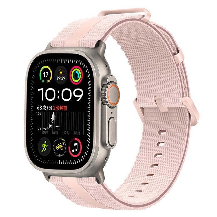 สายรัดนาฬิกาซิลิโคนลายเส้น สำหรับ Apple Watch 46 มม. / 49 มม. / 45 มม. / 44 มม., สำหรับ Apple Watch 42 มม. / 41 มม. / 40 มม. / 38 มม.