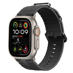 สายรัดนาฬิกาซิลิโคนลายเส้น สำหรับ Apple Watch 46 มม. / 49 มม. / 45 มม. / 44 มม., สำหรับ Apple Watch 42 มม. / 41 มม. / 40 มม. / 38 มม.