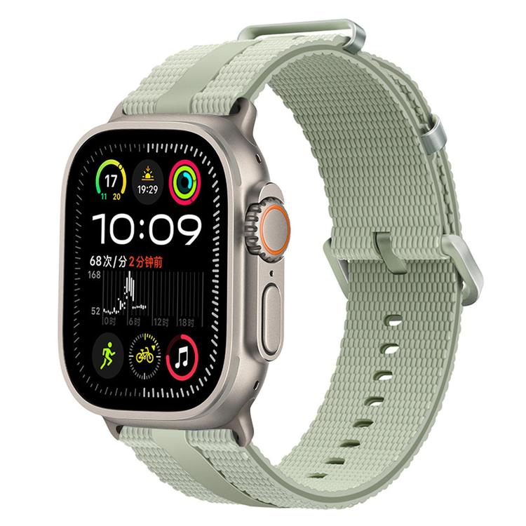 สายรัดนาฬิกาซิลิโคนลายเส้น สำหรับ Apple Watch 46 มม. / 49 มม. / 45 มม. / 44 มม., สำหรับ Apple Watch 42 มม. / 41 มม. / 40 มม. / 38 มม.
