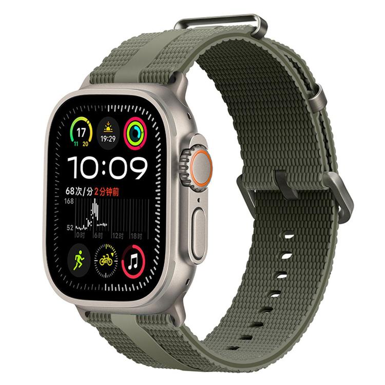 สายรัดนาฬิกาซิลิโคนลายเส้น สำหรับ Apple Watch 46 มม. / 49 มม. / 45 มม. / 44 มม., สำหรับ Apple Watch 42 มม. / 41 มม. / 40 มม. / 38 มม.
