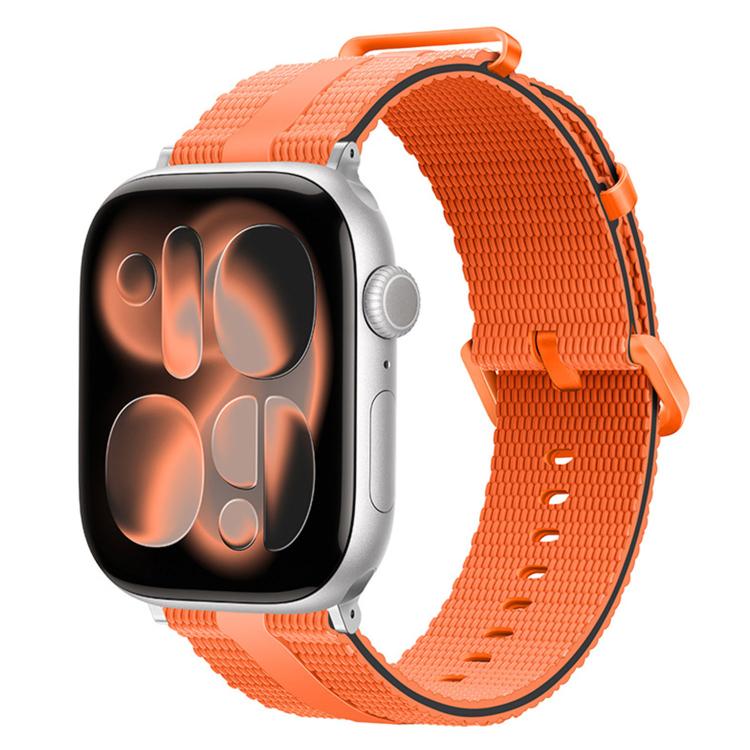สายรัดนาฬิกาซิลิโคนลายเส้น สำหรับ Apple Watch 46 มม. / 49 มม. / 45 มม. / 44 มม., สำหรับ Apple Watch 42 มม. / 41 มม. / 40 มม. / 38 มม.