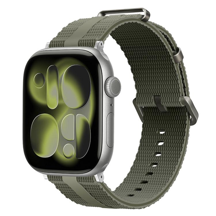 สายรัดนาฬิกาซิลิโคนลายเส้น สำหรับ Apple Watch 46 มม. / 49 มม. / 45 มม. / 44 มม., สำหรับ Apple Watch 42 มม. / 41 มม. / 40 มม. / 38 มม.