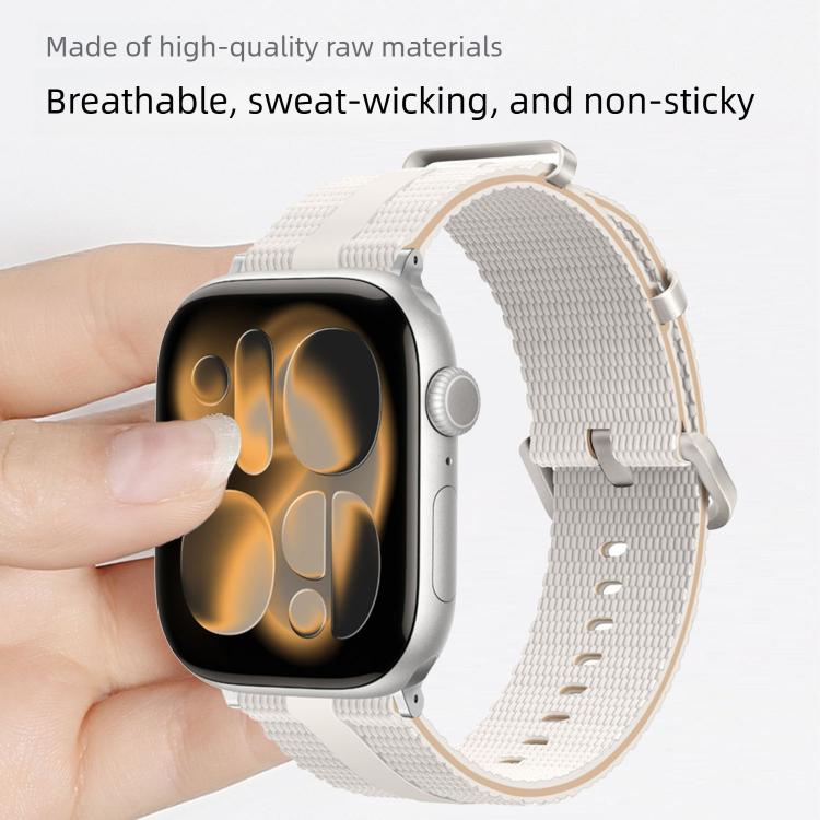 สายรัดนาฬิกาซิลิโคนลายเส้น สำหรับ Apple Watch 46 มม. / 49 มม. / 45 มม. / 44 มม., สำหรับ Apple Watch 42 มม. / 41 มม. / 40 มม. / 38 มม.