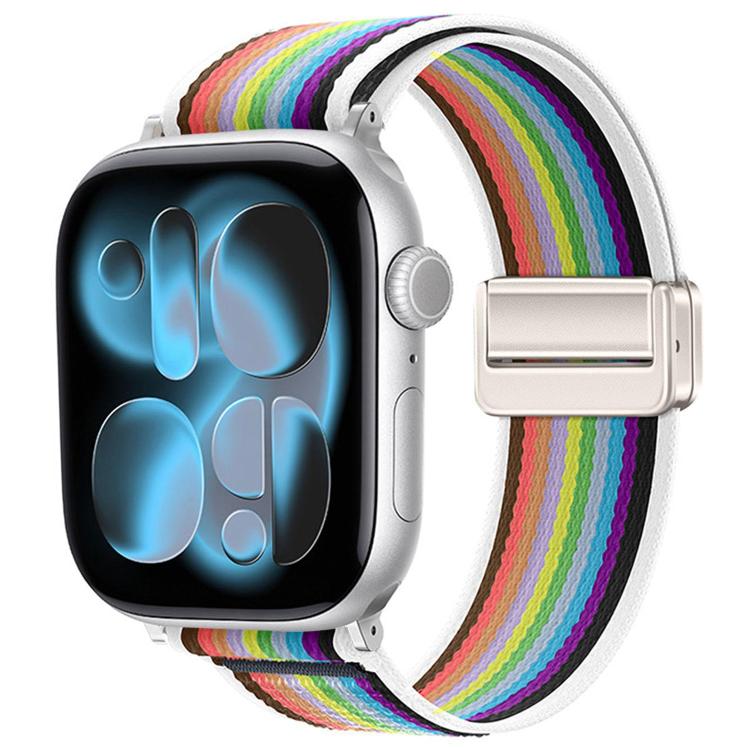 Magnetic Buckle Trail Loop Nylon Watch Band Watch Band, For Apple Watch 46mm / 49mm / 45mm / 44mm, For Apple Watch 42mm / 41mm / 40mm / 38mm