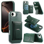 CaseNeo Retro Hinge Folding Wallet Magnetic Back Phone Case, For iPhone 17e / 16e, For iPhone 17 Pro Max, For iPhone 17 Pro, For iPhone 17, For iPhone Air, For iPhone 16 Pro Max, For iPhone 16 Pro, For iPhone 16 Plus, For iPhone 16, For iPhone 15 Pro M...