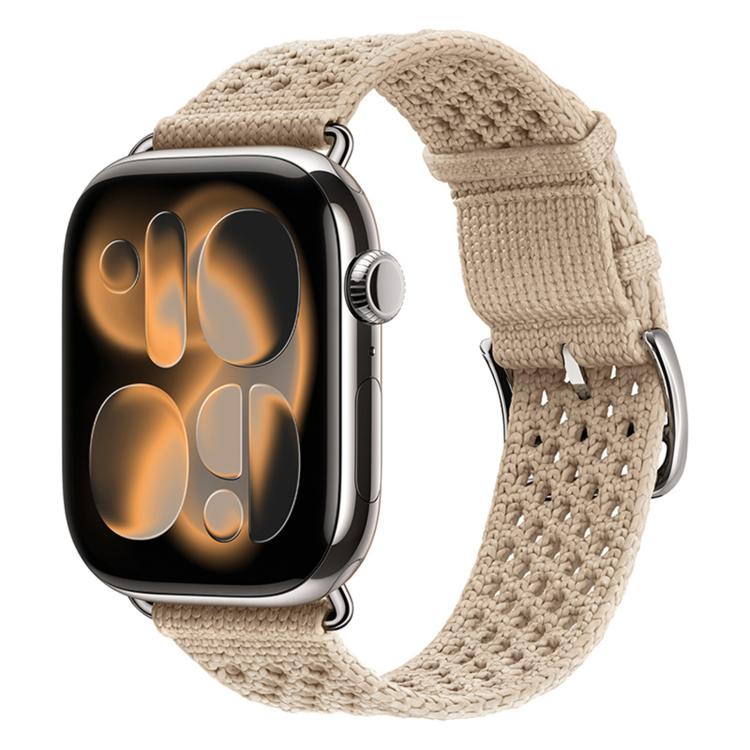 สายรัดนาฬิกาถักลายโปร่ง สำหรับ Apple Watch 46 มม. / 49 มม. / 45 มม. / 44 มม., สำหรับ Apple Watch 42 มม. / 41 มม. / 40 มม. / 38 มม.
