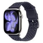 สายรัดนาฬิกาถักลายโปร่ง สำหรับ Apple Watch 46 มม. / 49 มม. / 45 มม. / 44 มม., สำหรับ Apple Watch 42 มม. / 41 มม. / 40 มม. / 38 มม.