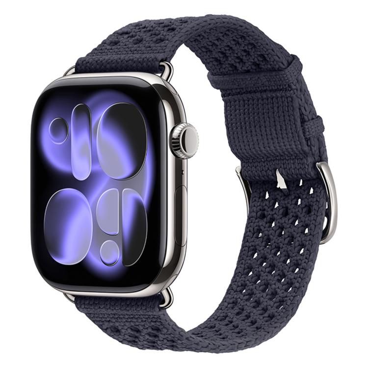 สายรัดนาฬิกาถักลายโปร่ง สำหรับ Apple Watch 46 มม. / 49 มม. / 45 มม. / 44 มม., สำหรับ Apple Watch 42 มม. / 41 มม. / 40 มม. / 38 มม.